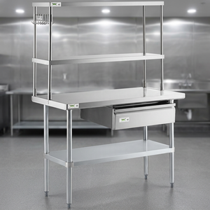 Catering Work Bench with Drawers & Undershelf, Other Hotel Restaurant Supplies Commercial <b>Kitchen</b> <b>Unit</b> - Product Image 1