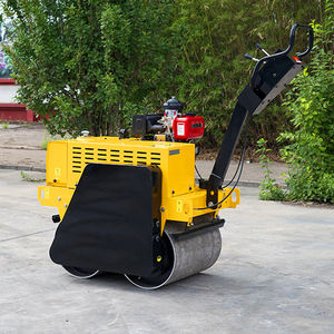 3 t neue rollmaschine laufend hinter doppeltrommel vibrator straßenroller aus china moderne rollmaschine für straße mini-verdichter straßenroller preis - Product Image 4