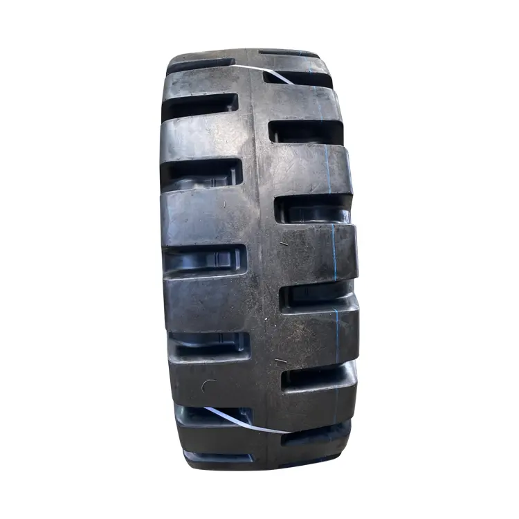 Roda de leme de borracha maciça 18x7-8 pneu de empilhadeira industrial de boa qualidade para empilhadeira