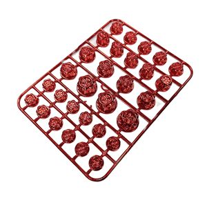 Red Plastic Screw Caps For Motorcycle Engine <b>Head</b> <b>Covers</b> Upgrade Parts SX-022 - Product Image 1