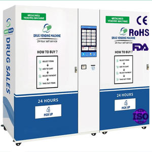 Wifi Smart Medical Vending Machines 21.5 Inch Dual Touchscreen 310 Ch 24 Hours Self Service Public Area 24 Hour Pharmacy Machine - Product Image 1