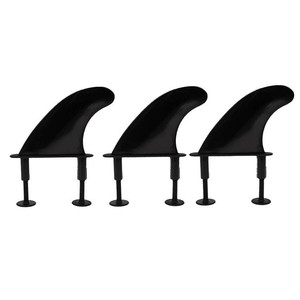 Ensemble de ailerons de surf en plastique, ajustement universel pour planches à pagaie, utilisation sur les lacs et les rivières - Product Image 2