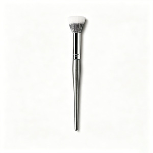 <b>Blush</b> <b>Brush</b> Medium Size Animal Hair Wooden Handle Single Makeup <b>Brush</b> For Face Powder Application - Product Image 3