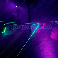 Jeu de défi laser interactif mural numérique populaire pour parcs d'attractions intérieurs