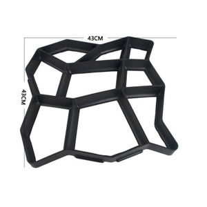 Molde de piedra escalonada con forma de tortuga, molde de cemento de hormigón de tortuga, fabricante de paseos, pavimentación de césped de jardín Manual personalizada <span class=keywords><strong>DIY</strong></span> - Product Image 1