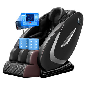 Massage Chair Full Body Electric Railless 30 Airbags Timed Music <b>Remote</b> Home Use - Product Image 2