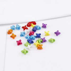 Jachon Perles en résine très vendues pour dreadlocks, anneaux courts pour tresses, anneaux capillaires uniques, perles pour barbe de gnome pour le bricolage - Product Image 2