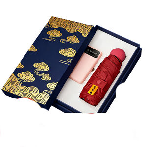 OEM Maßgefertigter Werbe-Büro-Faltschirm Unternehmens-Marketing-Werbegeschenke mit Logo-Druck Siebdruck - Product Image 4