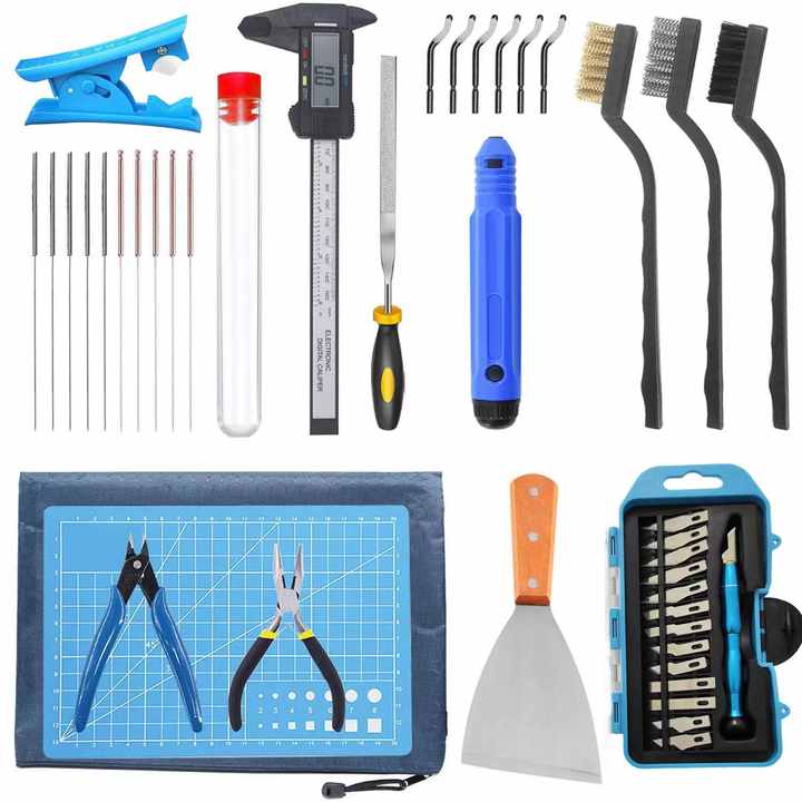 3D Print Tool Kit - Cleaning and Debur Tools for Success