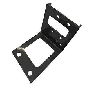 Support en tôle métallique en forme de L personnalisé avec des trous pour le montage d'équipements - Product Image 3