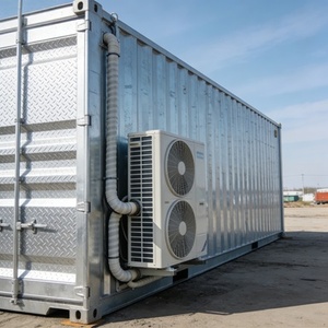 Cella Frigorifera per Conservazione di Pesce e Carne, Congelatore Rapido Walk-in, Container Refrigerati, Unità di Condensazione ed Evaporatore - Product Image 3