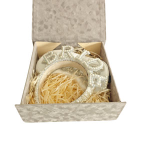 Boîte cadeau en velours pliable magnétique avec logo personnalisé, emballage rigide pliable de luxe, boîtes en <span class=keywords><strong>daim</strong></span> pour l'emballage de vêtements, de chaussures et de cadeaux - Product Image 2