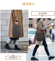 Sacoche pour ordinateur portable OEM, étanche, sacs et étuis professionnels, pochette pour ordinateur portable 13 pouces, sac à bandoulière, pochette pour ordinateur portable avec sangle