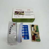 Papan Kontrol Kipas AC Universal KTS-02 Dengan Modul PCB Pengendali Jarak Jauh untuk Suku Cadang Perbaikan Kipas Berdiri