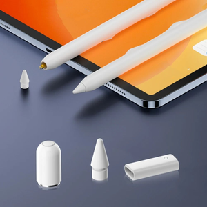 Tapa de repuesto magnética y <span class=keywords><strong>adaptador</strong></span> de <span class=keywords><strong>carga</strong></span> para <span class=keywords><strong>Apple</strong></span> <span class=keywords><strong>Pencil</strong></span> de 1.ª generación compatible - Product Image 1