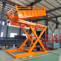 Plateforme hydraulique de levage arrière pour camion, machine de gravure laser de bureau, plateforme hydraulique pour ligne de production en atelier