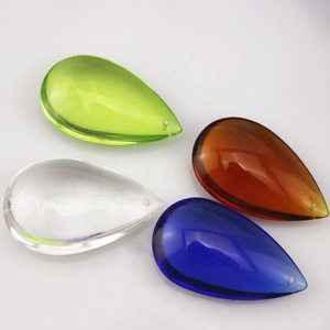 Factory Wholesale Crystal Decoration <strong>Door</strong> Curtain <strong>Beads</strong> Offer Custom Colorful Water Drop Style K9 Crystal Glass Curtains <strong>Beads</strong> - Product Image 5