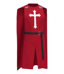 Disfraz de Caballero Templario Medieval para Hombre, Traje de Armadura para Halloween, Carnaval, Fiesta de Disfraces - Product Image 4
