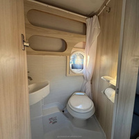 Remorque de camping compacte et légère à prix abordable, conforme aux normes australiennes, mini-caravane tout-terrain en forme de goutte d'eau