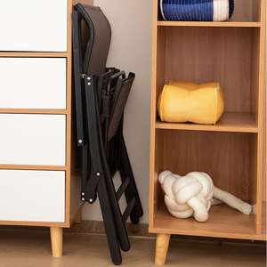 Silla Plegable Ligera con Respaldo Ajustable, Silla Reclinable Transpirable de Malla para Balcón, Camping y Espacios Pequeños - Product Image 5