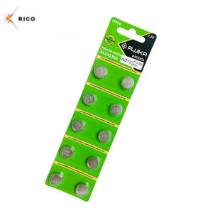Good Quality Alkaline AG12 LR43 Button <b>Coin</b> Cell <b>Battery</b> for Toys Consumer Electronics Alarm Remote Control - Product Image 4