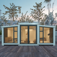 Maison conteneur extensible, maisons préfabriquées modernes, maisons modulaires préfabriquées, maison pliable, maisons portables à vendre