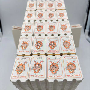 Ticket de rachat standard de conception générale économique, papier offset 160 grammes, personnalisable en anglais pour les centres de jeux d'arcade et les machines à jetons - Product Image 1