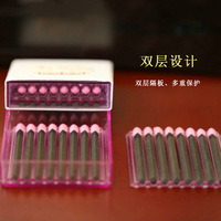 Bâtonnets d'encens portables style allumettes 16 pièces avec tampon en coton ignifuge, coffret cadeau de voyage, marque privée OEM