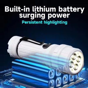 Sohot nhà sản xuất giá rẻ USB đèn pin 3 LED đèn pin & ngọn đuốc mini nhựa <span class=keywords><strong>Pocket</strong></span> Sạc đèn pin & ngọn đuốc - Product Image 3