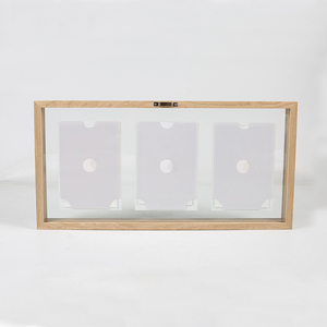 Khung ảnh gỗ ghép ba tấm, sản xuất tại Trung Quốc, bán buôn, dùng trang trí tường - Product Image 5