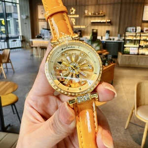 Montre-bracelet pour femme, Montre Tournesol, Montre pour dames - Product Image 5