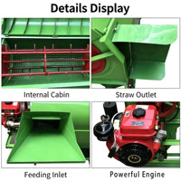 Machine à battre les céréales multifonctionnelle pour le soja, le sorgho, le maïs, le blé, décortiqueuse de maïs, vente directe usine