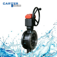 Válvula de Mariposa de Triple Excéntrico con Sello Duro Metal a Metal, Acero Inoxidable CF8, Brida RF, Neumática, para Vapor y Gases de Combustión, API 609, OEM