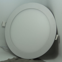 Plafonnier encastré LED SMD rond ultra-mince de 70 mm, tricolore, 6000K, en aluminium, conforme RoHS, fabriqué en Chine