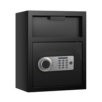 Coffre-fort à code numérique et empreinte digitale Chuanwei, modèle AL-2014F, pour la maison, antivol, avec serrure électronique à clé
