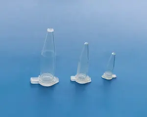 0.2 مللي 0.5 مللي 1.5 مللي 2 مللي البلاستيك أنبوب microcentrifuge أنبوب الطرد المركزي المخروطية القاع مع قبعة المفاجئة