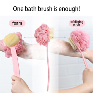 Eco-friendly Scrubber Skin Care Exfoliating <strong>Shower</strong> Loofah Mesh <strong>Cushion</strong> Bath Sponge Brush - Product Image 4