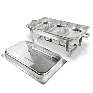 chafing dish new arrival commercial chafing deep dish stainless steel buffet food warmer heating