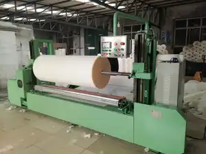 Foam Machine ManufacturerFoam Sponge Roll Cutting Machine Cutting Roll To Sheet ODM Acceptable