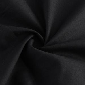 Kain Poplin Katun 100% 40*40 133*72 115GSM Kain Poplin Twill 80% Poliester 20% Katun Dicelup Putih untuk Kemeja Wanita Gulungan - Product Image 4