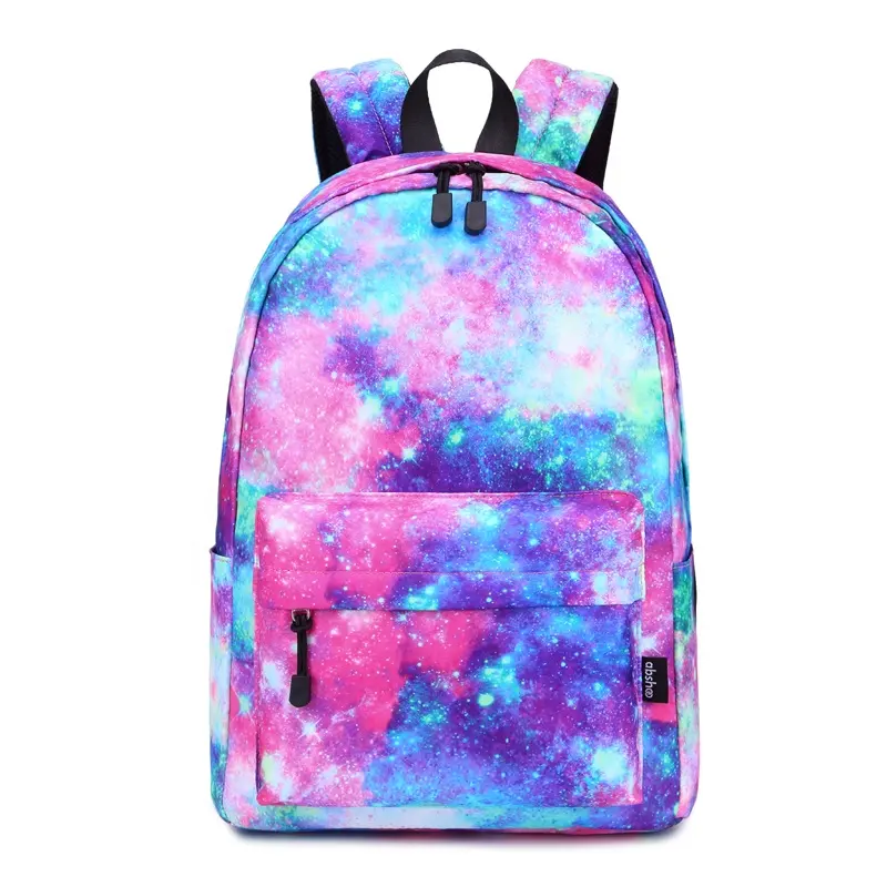 Moda galáxia mochila para meninas sacos de escola faculdade mochila leve designer sacos para menina da high school