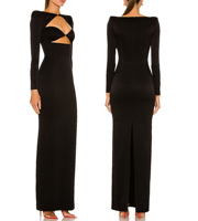 Robe de soirée Sexy en Satin extensible, élégante, enveloppée, noire, nouvelle collection, décontractée, sexy