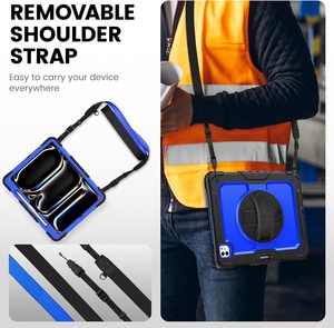 Étui de tablette robuste, étanche, avec support rotatif à 360 degrés et stylet protecteur - Product Image 4