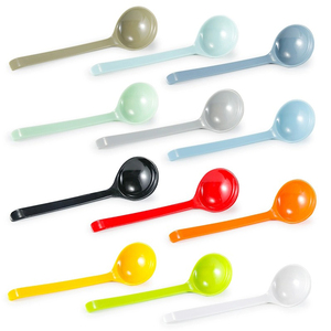 Muỗng súp dài nhiều màu sắc, không vỡ, in logo theo yêu cầu, bán buôn từ nhà máy - Product Image 2