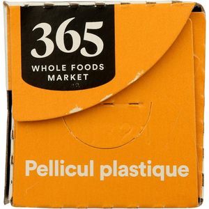 365 Whole Foods Market <b>Plastic</b> <b>Wrap</b> 200 Sq Ft Food Storage Kitchen Use - Product Image 4