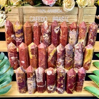 Vente en gros de cristal artisanal de haute qualité, tour de la pointe de Van Gogh, pour la décoration et les cadeaux