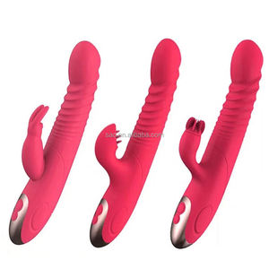 SacKnove <span class=keywords><strong>Adult</strong></span> Female Lesben Teleskop heizung Sexy Spielzeug Silikon Massage G-Punkt Dildo Zunge G-Punkt Kaninchen <span class=keywords><strong>Vibrator</strong></span> Für Frauen - Product Image 6