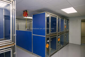 נירוסטה 304 בתים כלב עם סגירת כפתור דפוס מוצק לשימוש פנימי - Product Image 4