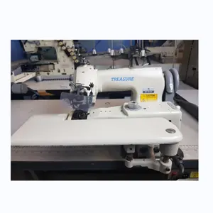 USED Treasure BS-101 EX Blind Hemmer Chainstitch Blind Stitch Industrial Sewing Machine