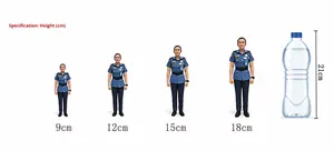 Stampa 3D di Persone Reali Mini Me Servizio Online Rapido Statuette in Resina Stampate in 3D 12 15 18 Cm Colore Personalizzato Bambola Ritratto - Product Image 6